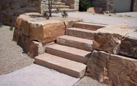 Stone Work by Carver Landscaping